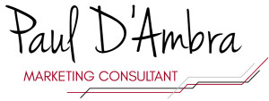 Paul D'Ambra Marketing Consultant In Sydney Business Logo Horizontal