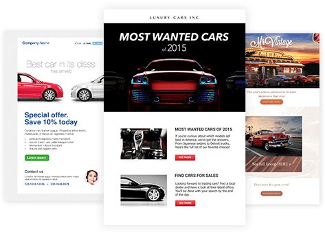 car dealership email marketing samples