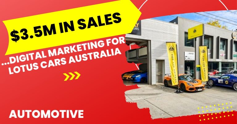 Lotus Cars Automotive Digital Marketing Case Study