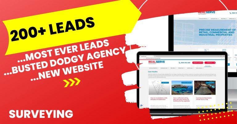 Digital marketing case study for a surveying company